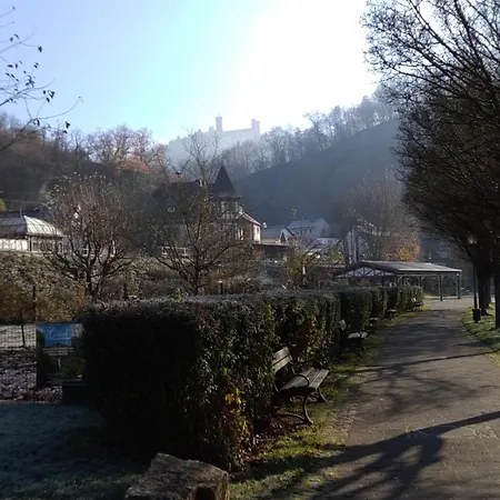 Balduin - & Flussblick فندق Balduinstein